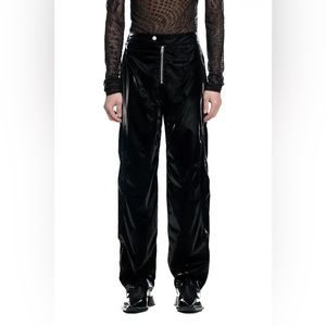 H&M Mugler Biker Pants